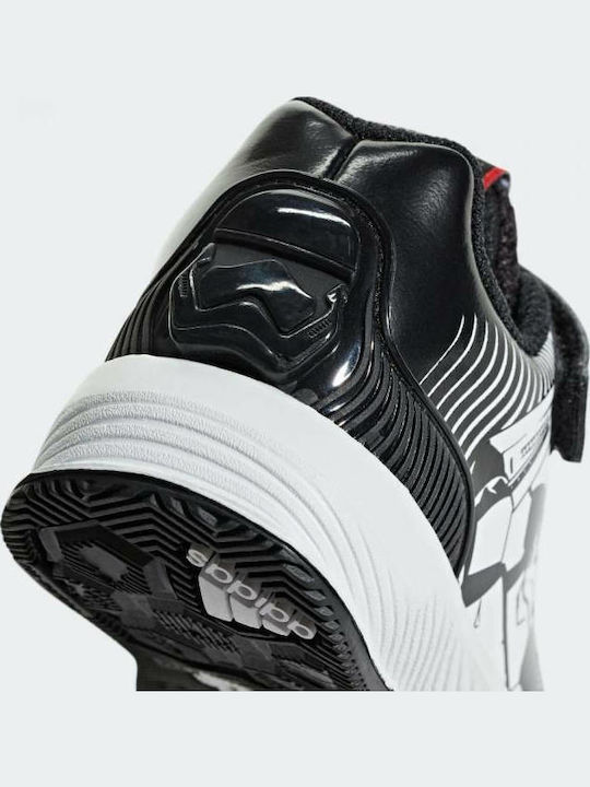 RapidaRun StarWars I Kinder Sportschuhe Laufen mit Bügel- und Schleifenverschluss Weiß
