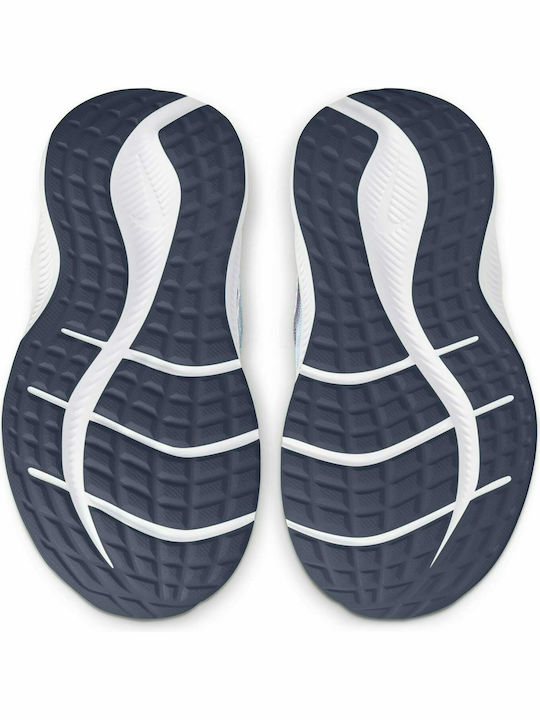 Downshifter Downshifter 10 Kids Sports Shoes Running with Hoop & Loop Closure Light Blue