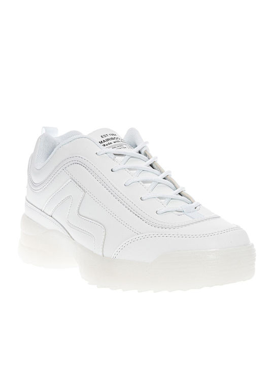 Mairiboo for Envie Invisible Damen Chunky Sneakers Weiß