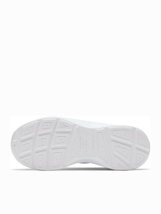 Wearallday PS Kids Sports Shoes Running with Hoop & Loop Closure White