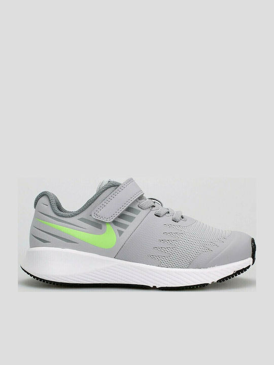 Star Runner Star Runner PSV Kids Sports Shoes Running with Hoop & Loop Closure Gray