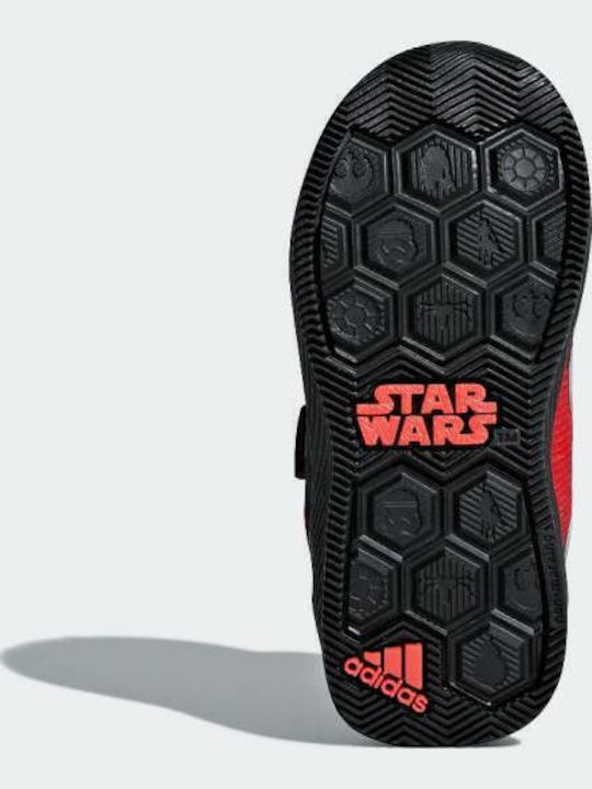 Rapidarun Starwars Αθλητικά Παιδικά Παπούτσια Running με Σκρατς Μαύρα