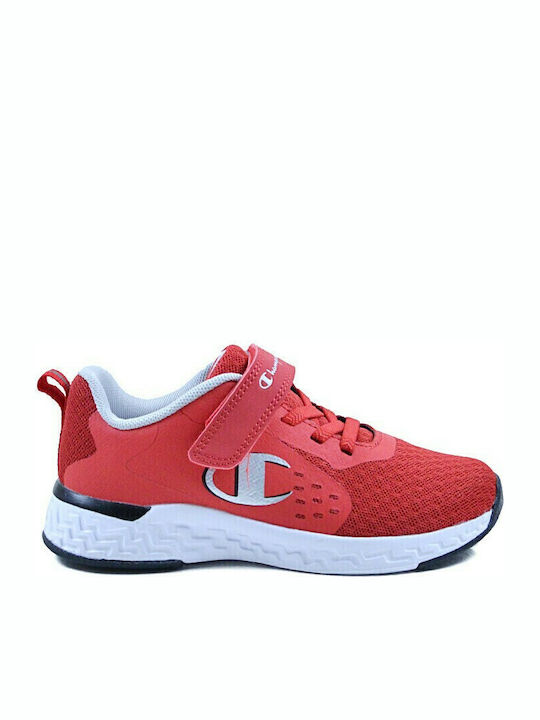 Low Cut Bold B PS Αθλητικά Παιδικά Παπούτσια Running με Σκρατς Κόκκινα