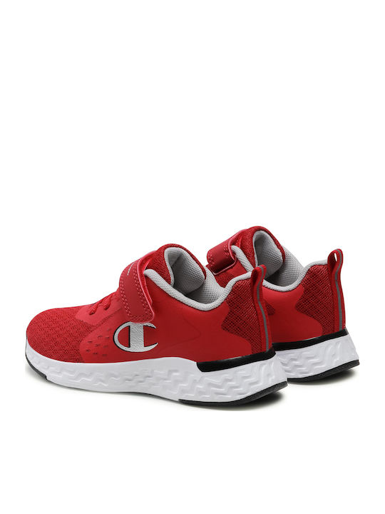 Low Cut Bold B PS Αθλητικά Παιδικά Παπούτσια Running με Σκρατς Κόκκινα