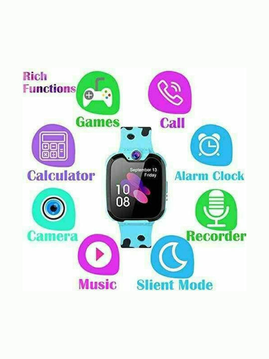 Παιδικό Smartwatch με GPS Μπλε