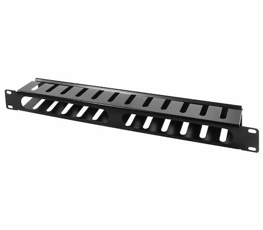 Value Front Panel 1U Μαύρο