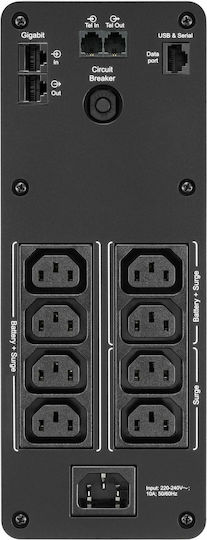 APC Back UPS Pro 1200 UPS Line-Interactive 1200VA 720W cu 6 IEC Prize