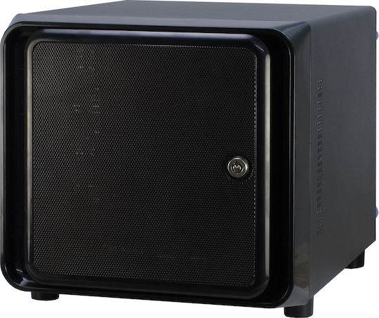 Inter-Tech 88887112 Мини Кула Компютърна Кутия Черна