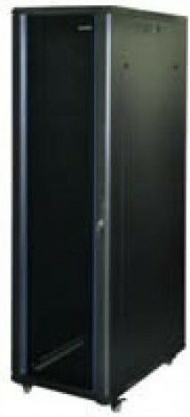 Safewell Επιδαπέδια Καμπίνα Rack 15U 60x80x71.5cm Μαύρο SNB6815