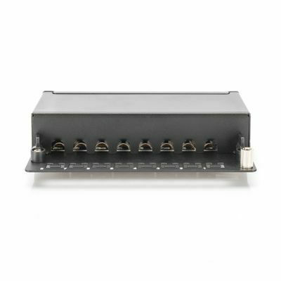 Digitus Patch Panel Shielded για Rack 1U 10" 6 Θυρών cat6 Μαύρο