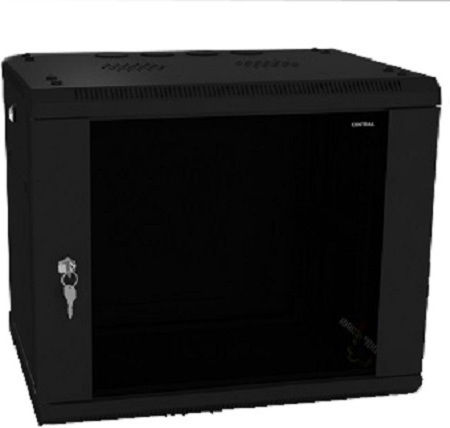 Central Монтиран на стена Рак кабинет 9U 60x45x50см Черен 3000 1 450 09/C
