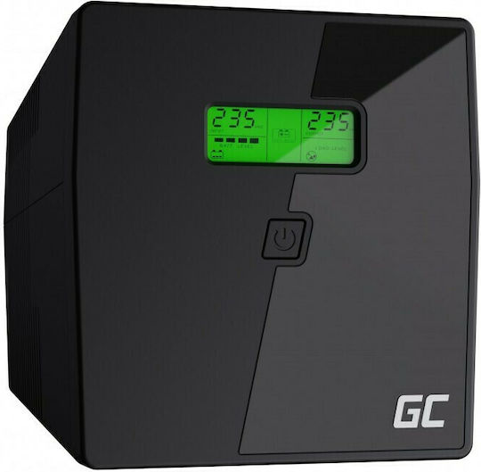 Green Cell Power Proof UPS Line-Interactive 1000VA 700W With 2 Schuko AC Outlets