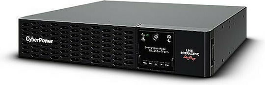 CyberPower PR3000ERT2U UPS Line-Interactive 3000VA 3000W με 10 Schuko Πρίζες