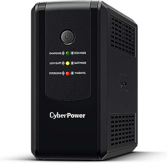 CyberPower UT650EG UPS Line-Interactive 650VA 360W με 3 Schuko Πρίζες