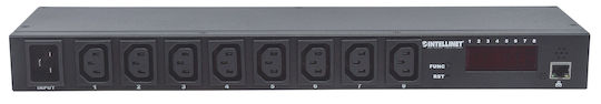 Intellinet Πολύπριζο Rack 163682 1τμχ