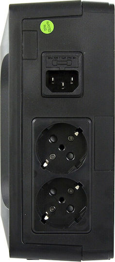 FSP/Fortron Nano UPS Außerbetrieblich 800VA 480W mit 2 Schuko Steckdosen