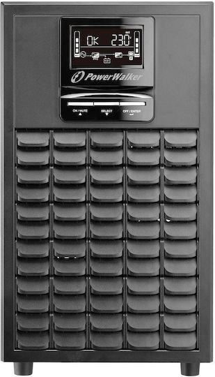 Powerwalker VFI 3000 CG PF1 UPS On-Line 3000VA 3000W με 9 IEC Πρίζες