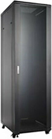 Safewell Επιδαπέδια Καμπίνα Rack 42U Ασυναρμολόγητη 80x80x205cm Μαύρο SNB8842
