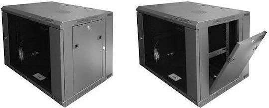 Central Επιτοίχια Καμπίνα Rack 12U 60x55x63.5cm Μαύρο 3000 2 550 12/C