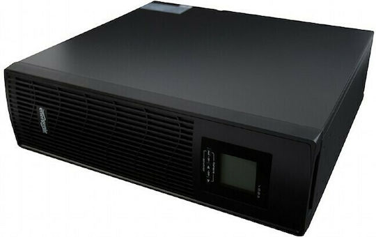 Gembird EG-UPSRACK-12 Line-Interactive 3000VA 1200W with 7 IEC Outlets