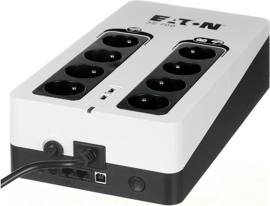 Eaton 3S700I UPS Off-Line 700VA 420W με 8 IEC Πρίζες