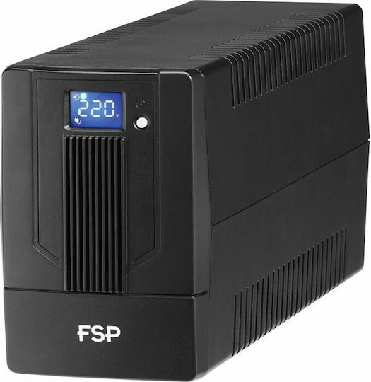 FSP/Fortron iFP UPS Line-Interactive 800VA 480W με 2 Schuko Πρίζες