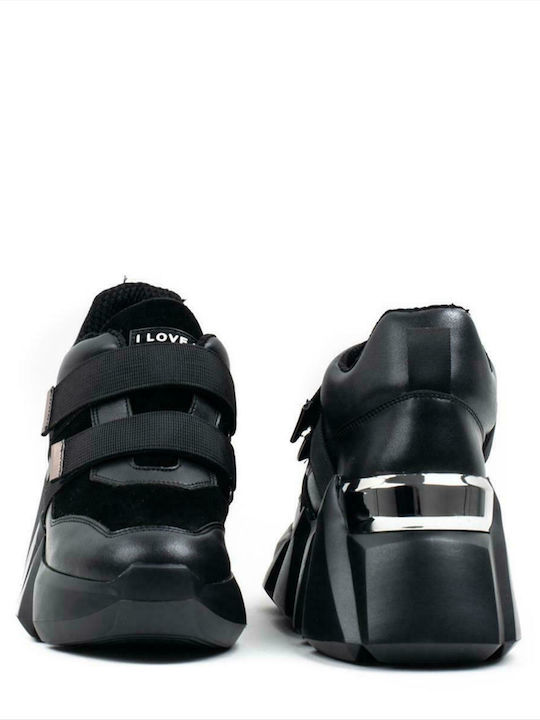 Γυναικεία Chunky Sneakers Μαύρα