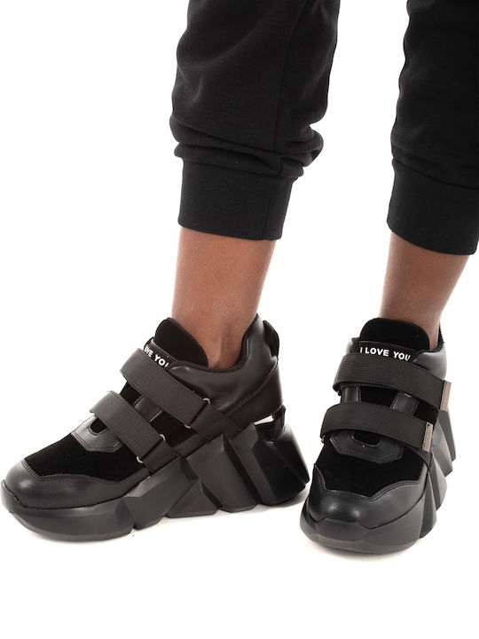 Γυναικεία Chunky Sneakers Μαύρα