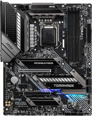 MSI MAG B460M Mortar WiFi Motherboard Micro ATX με Intel 1200 Socket