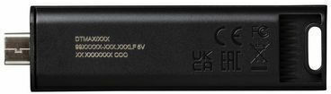 Kingston DataTraveler 256GB USB 3.2 Stick mit Verbindung USB-C Schwarz