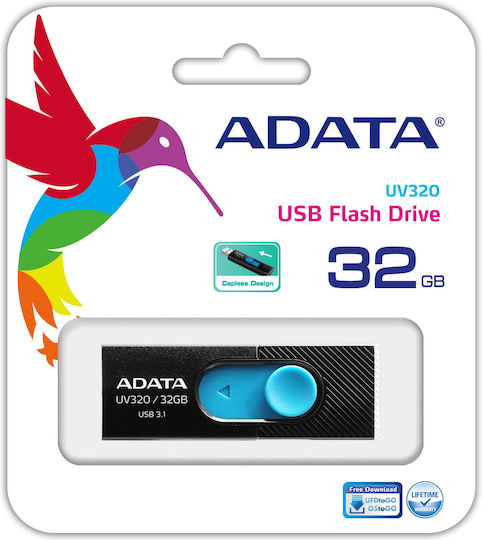 Adata DashDrive UV320 32GB USB 3.1 Stick Negru