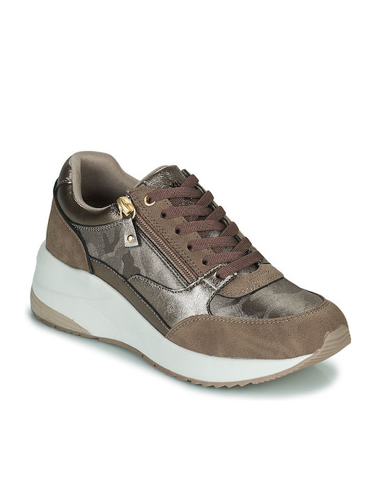 Damen Sneakers Braun