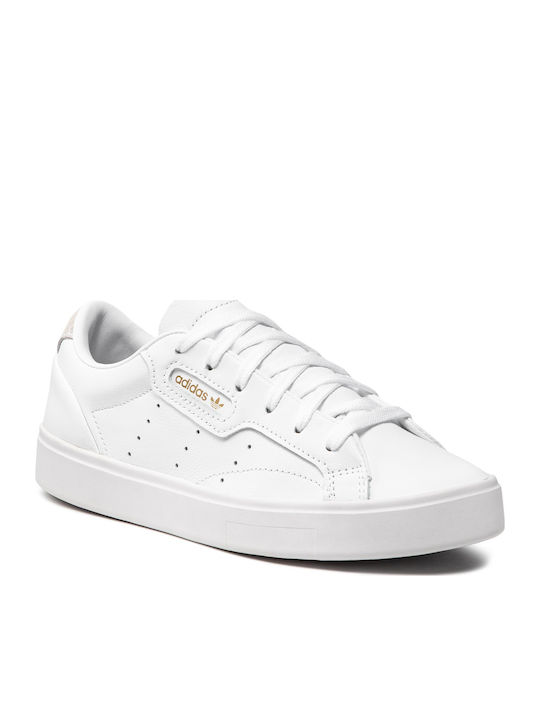 Sleek Γυναικεία Sneakers Cloud White / Crystal White