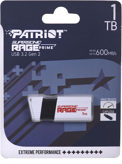 Patriot Rage Prime 1TB USB 3.2 Stick Λευκό