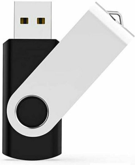Almond Twister 8GB USB 2.0 Stick Μαύρο