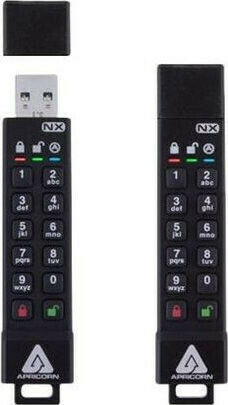 Apricorn Secure Key 3NX 8GB USB 3.1 Stick Μαύρο
