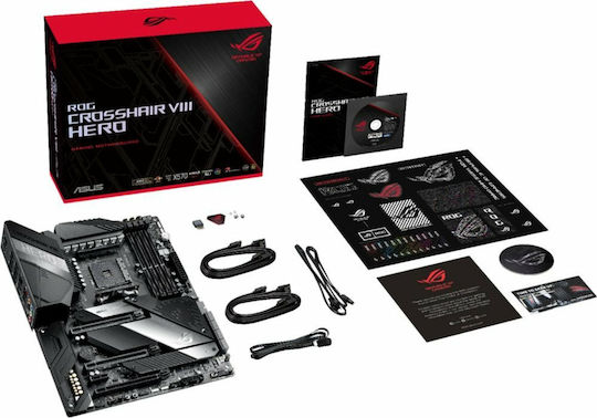 Asus ROG Crosshair VIII Hero (Wi-Fi) X570 Motherboard ATX με AMD AM4 Socket 90MB10T0-M0EAY0