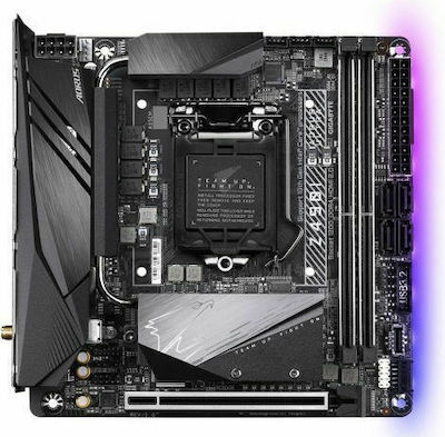 Gigabyte Z490I Aorus Ultra Wi-Fi Motherboard Mini ITX με Intel 1200 Socket