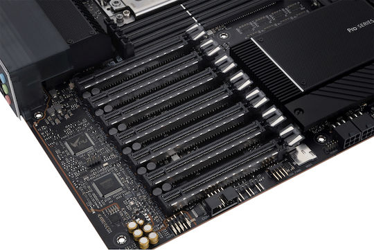 Pro WS WRX80E-SAGE SE WIFI Дънна Платка Extended ATX с AMD SP3 Цокъл 90MB1590-M0EAY0