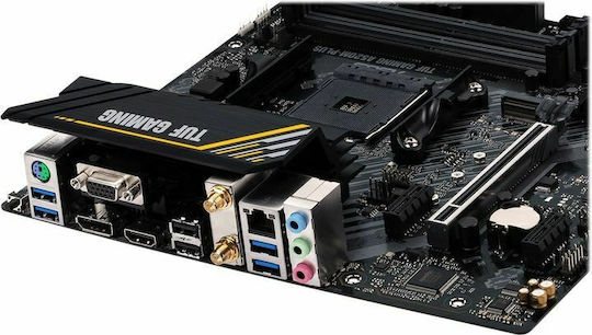 Asus TUF Gaming A520M-Plus WiFi Motherboard Micro ATX με AMD AM4 Socket 90MB17F0-M0EAY0