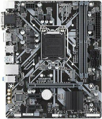 Gigabyte H310M S2H (rev. 1.0) Motherboard Micro ATX mit Intel 1151 rev 2 Socket