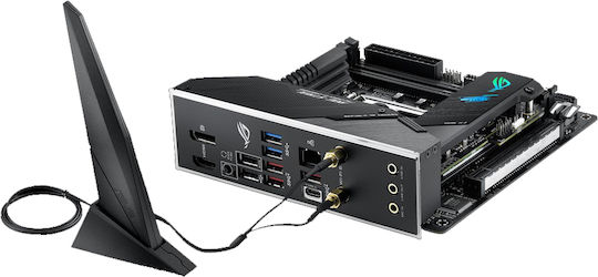 Asus Rog Strix Z490-I Gaming Wi-Fi Placă de bază Mini ITX cu Intel 1200 Socket