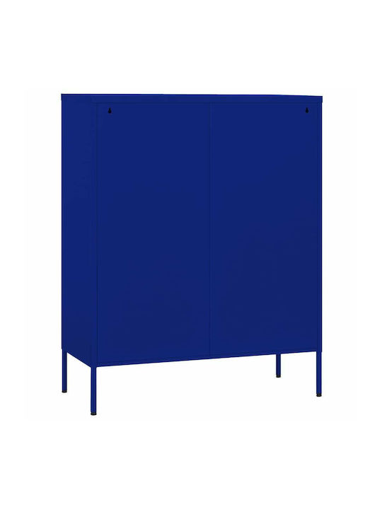 Kabinett Büro Ναυτικό Μπλε 80x35x101.5cm