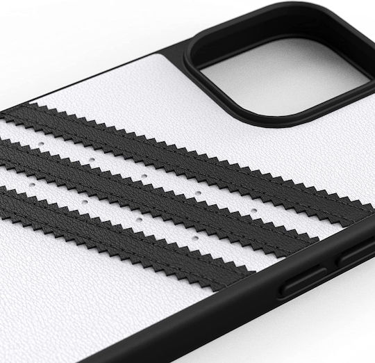 adidas Moulded Back Cover Silicone White / Black (iPhone 13 Pro Max)