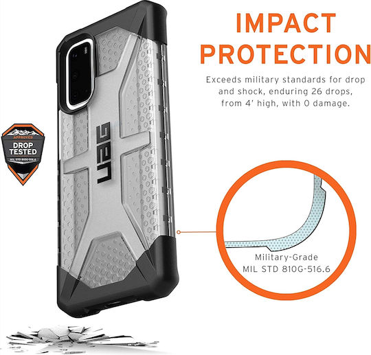 UAG Plasma Задна корица Пластмаса Сив (Galaxy S20)