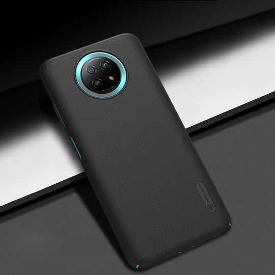 Nillkin Super Frosted Shield Back Cover Plastic Black (Redmi Note 9T)