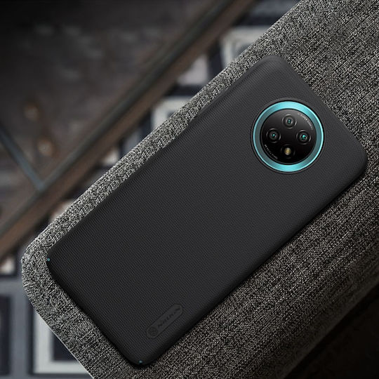 Nillkin Super Frosted Shield Back Cover Plastic Black (Redmi Note 9T)