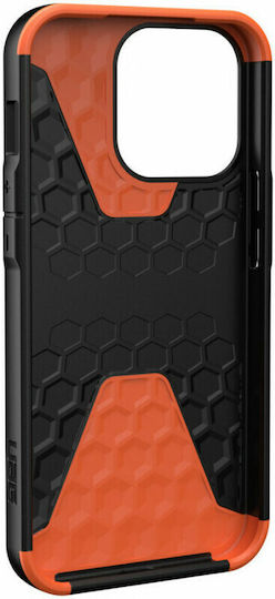 UAG Civilian Back Cover Πλαστικό Μαύρο (iPhone 13 Pro)