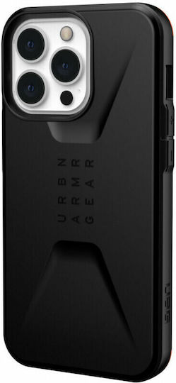 UAG Civilian Back Cover Πλαστικό Μαύρο (iPhone 13 Pro)