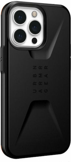 UAG Civilian Back Cover Πλαστικό Μαύρο (iPhone 13 Pro)